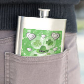St. Patrick's Day Flask Flachmann (Beispiel)