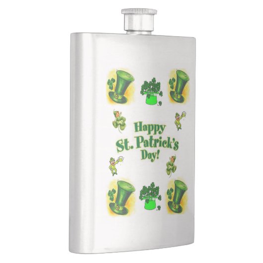 St. Patrick's Day Flask Flachmann (Rechts)