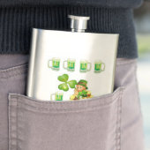 St. Patrick's Day Flask Flachmann (Beispiel)