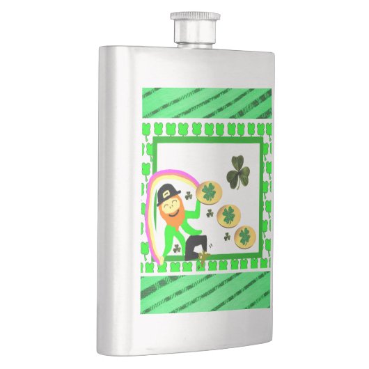 St. Patrick's Day Flask Flachmann (Rechts)