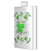 St. Patrick's Day Flask Flachmann (Links)