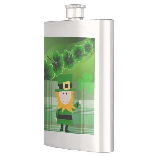 St. Patrick's Day Flask Flachmann (Links)