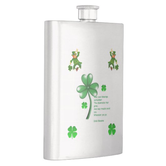 St. Patrick's Day Flask Flachmann (Rechts)