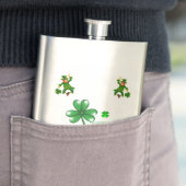 St. Patrick's Day Flask Flachmann (Beispiel)