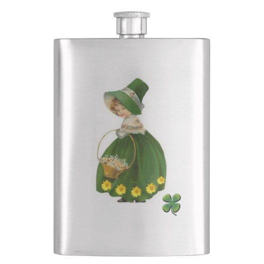 St. Patrick's Day Flask Flachmann (Vorderseite)