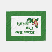 St.Patricks Day Fleece Blanket (Vorderseite (Horizontal))