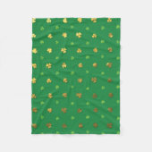 St. Patrick's Day Fleece Blanket (Vorderseite)