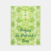 St Patrick's Day Fleece Blanket für Rollstuhl (Vorderseite)