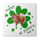 St. Patrick's Day Fliese (Vorderseite)