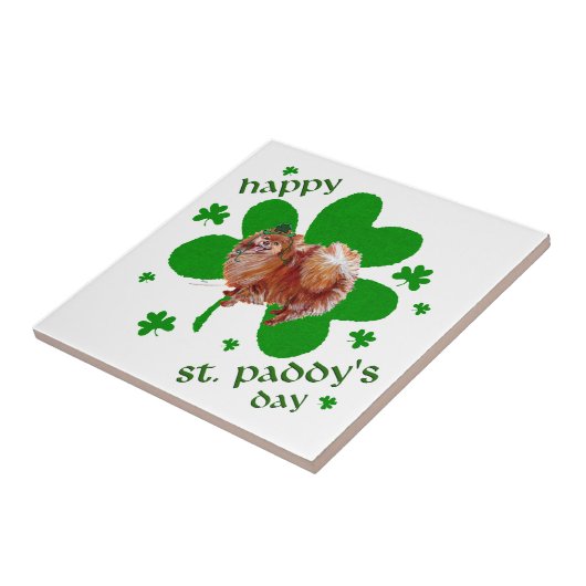 St. Patrick's Day Fliese (Seite)