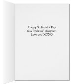 St. Patrick's Day for a Rock Star Daughter (Innen (Rechts))