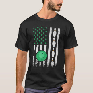 St. Patrick's Day for Idea Irish American Bowling T-Shirt