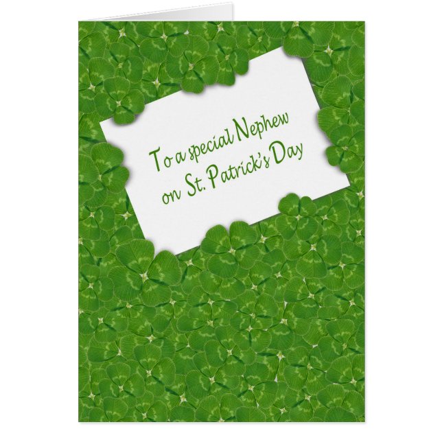 St.Patrick's Day for Nephew (Vorne)