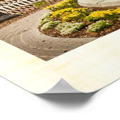 St Patrick's Day - Forsyth Fountain, Savannah, GA Poster (Ecke)