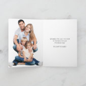 St. Patrick's Day Foto Karte (Innenseite)