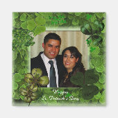 St. Patrick's Day Foto Magnet (Vorne)