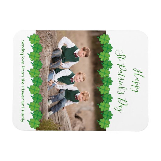 St. Patrick's Day | Foto Magnet (Horizontal)