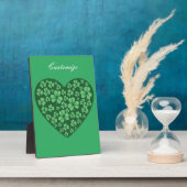 St. Patrick's Day Fotoplatte (Seite)
