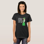 St Patricks Day Four Leaf C Irish Girl Autism Awar T-Shirt (Vorne ganz)