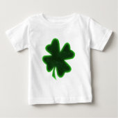 St. Patrick's Day Four Leaf Clover Baby T-shirt (Vorderseite)