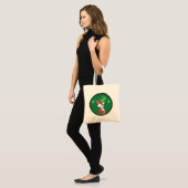 St. Patrick's Day Fox Tragetasche (Vorderseite (Model))