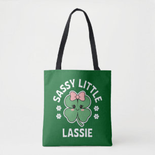St Patricks Day Freches Kleines Mädchen Kinder Tasche