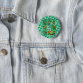 St. Patrick's Day Fun Adorable "Party Leprechauns" Button (Beispiel)