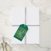 St. Patrick's Day Fun Adorable "Party Leprechauns" Geschenkanhänger (Mit Garn)