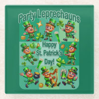 St. Patrick's Day Fun Adorable "Party Leprechauns"