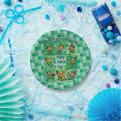St. Patrick's Day Fun Adorable "Party Leprechauns" Pappteller (Party)