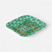 St. Patrick's Day Fun Adorable "Party Leprechauns" Pappteller (Gewinkelt)