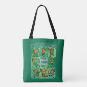 St. Patrick's Day Fun Adorable "Party Leprechauns" Tasche (Rückseite)