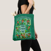 St. Patrick's Day Fun Adorable "Party Leprechauns" Tasche (Von Nahem)