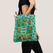 St. Patrick's Day Fun Adorable "Party Leprechauns" Tasche (Von Nahem)