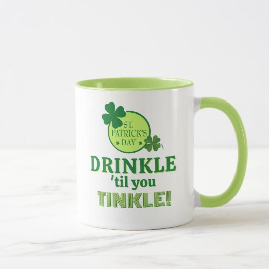 St Patrick's Day FUN! Best Group or individual Tasse (Rechts)