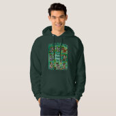 St. Patrick's Day Fun und Adorable "Party Animals" Hoodie (Vorne ganz)