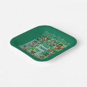 St. Patrick's Day Fun und Adorable "Party Animals" Pappteller (Gewinkelt)