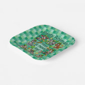 St. Patrick's Day Fun und Adorable "Party Animals" Pappteller (Gewinkelt)