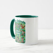 St. Patrick's Day Fun und Adorable "Party Animals" Tasse (Vorderseite Links)