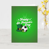 St. Patricks Day Fun Zeit Karte (Gelbe Blume)