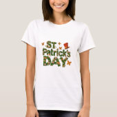 St. Patricks Day Funny Blumenfestival 2024 T-Shirt (Vorderseite)