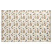 St. Patrick's Day Funny Gnome Coffee Pattern Stoff (Fat Quarter (45,7 x 55,9 cm))