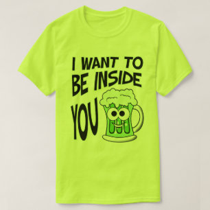 St. Patrick's Day Funny Green Beer T - Shirt