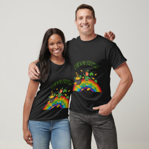 St Patricks Day - Funny Lucky Irish Leprechaun T-Shirt