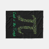 St Patricks Day Funny Pi Luck O' The Pi-rish Gesch Fleecedecke (Vorderseite (Horizontal))