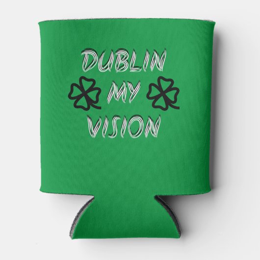 St. Patrick's Day Funny Spaß Green Dosenkühler (Vorderseite)