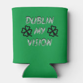 St. Patrick's Day Funny Spaß Green Dosenkühler (Rückseite)