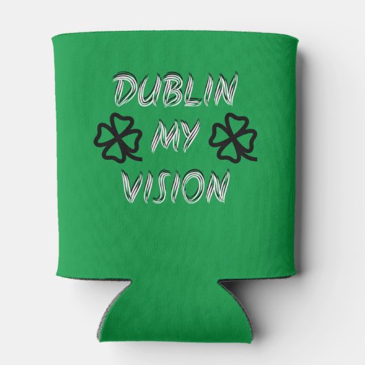 St. Patrick's Day Funny Spaß Green Dosenkühler (Rückseite)