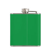 St. Patrick's Day Funny Spaß Green Flachmann (Rückseite)