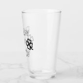 St. Patrick's Day Funny Spaß Green Glas (Links)